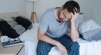 vīrietim ir problēmas ar prostatu